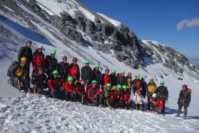 Esercitazione Cnsas Lombardo in Alta Valtellina