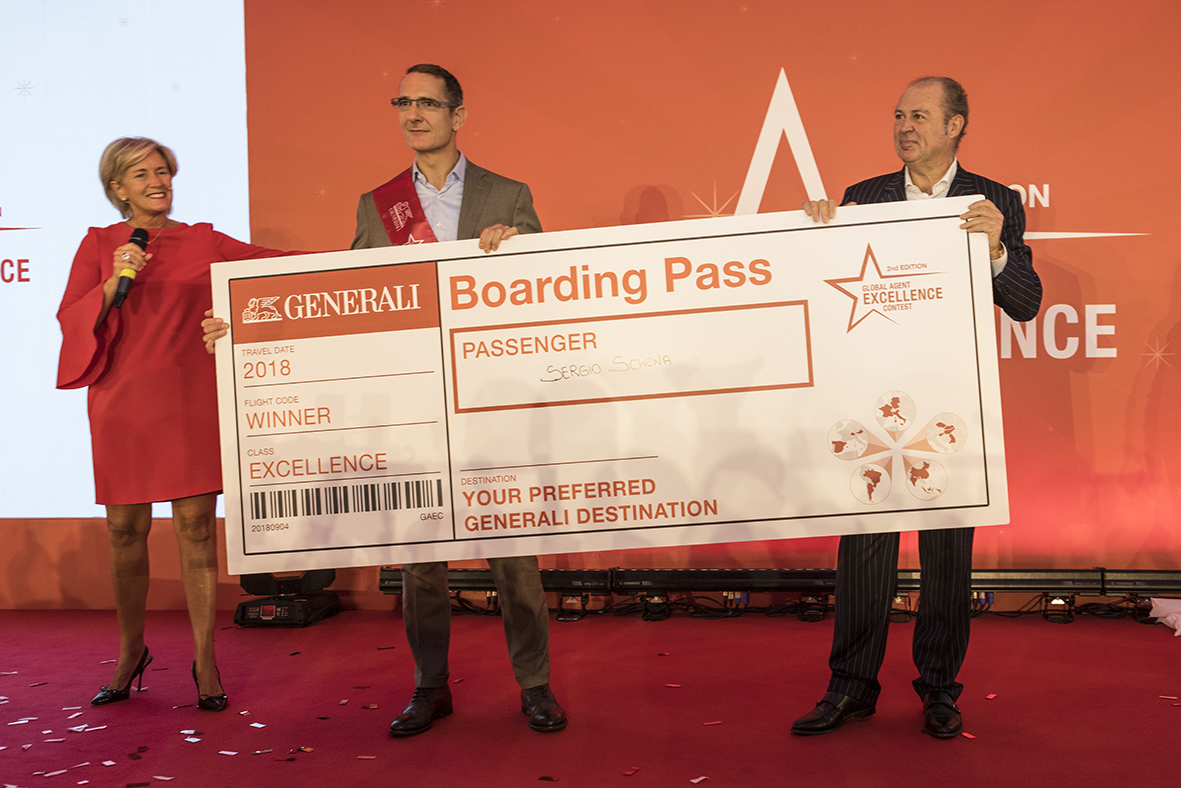 Sergio Schena di Generali Italia eletto miglior agente del Gruppo