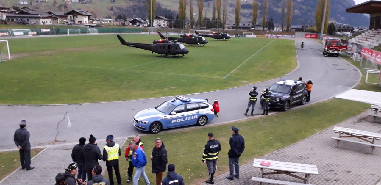 Tutte sane e salve a valle le persone bloccate allo Stelvio