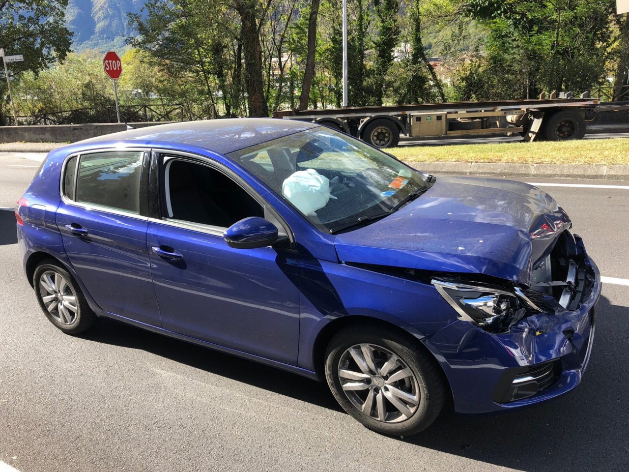 Incidente sulla 36 tra Chiavenna e Prata