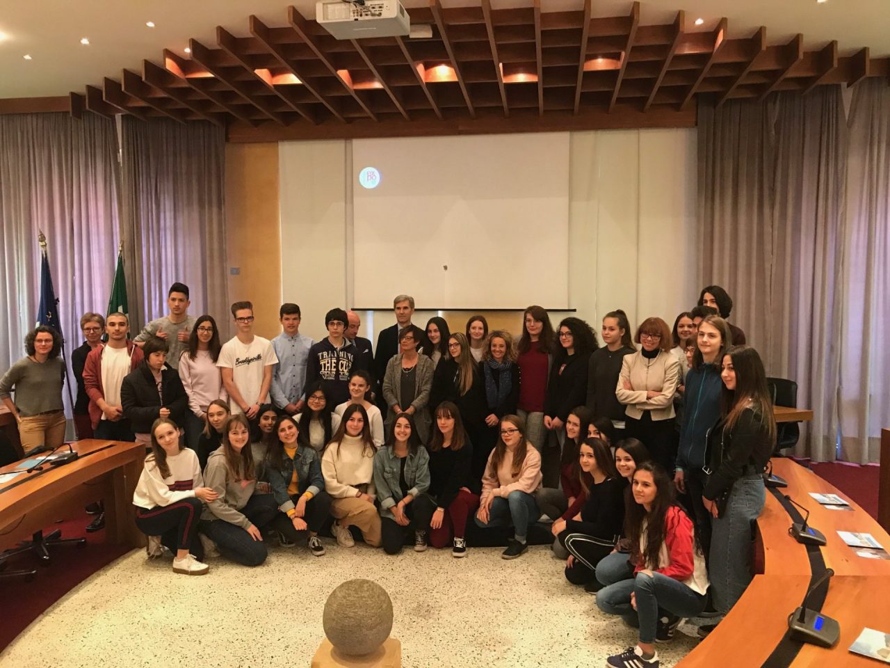 Studenti tedeschi accolti a Palazzo Pretorio