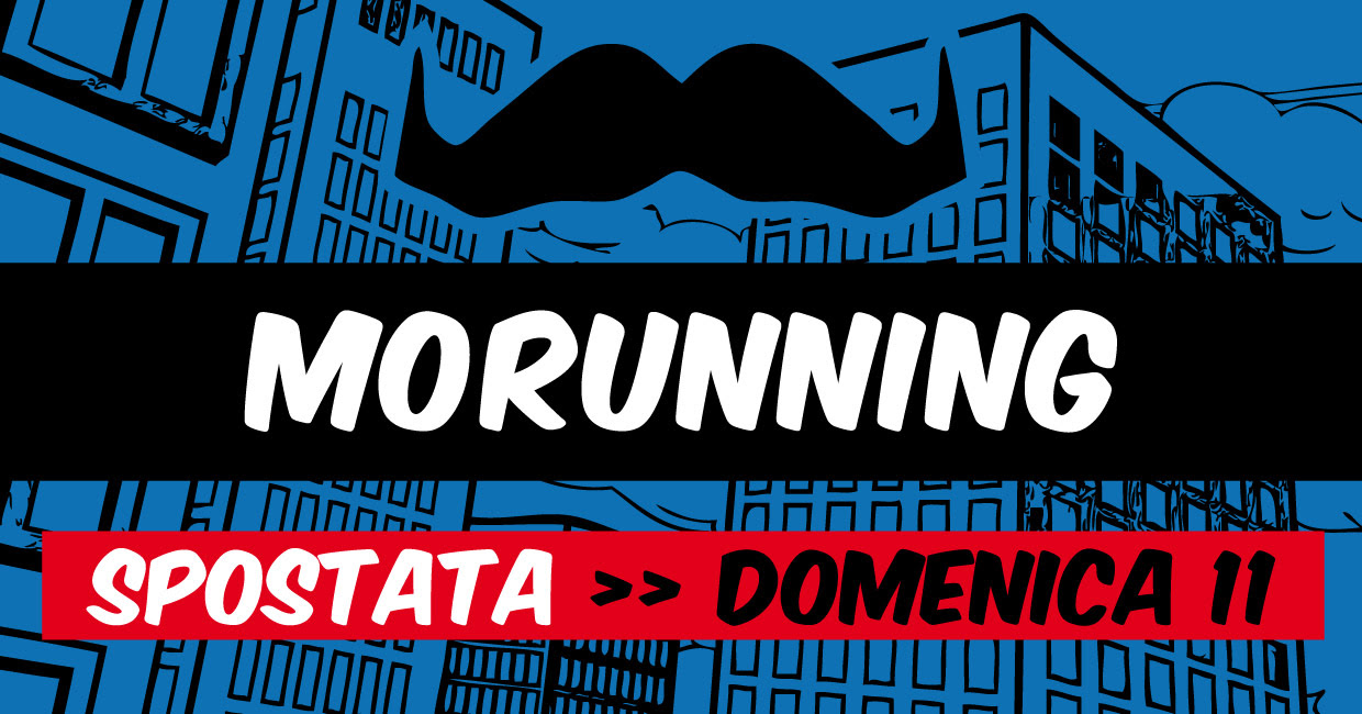 Movember, il maltempo fa rinviare la Morunning