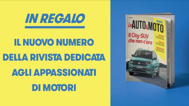Si rinnova l’appuntamento con “inAuto&Moto”: da oggi in regalo con Cantro Valle