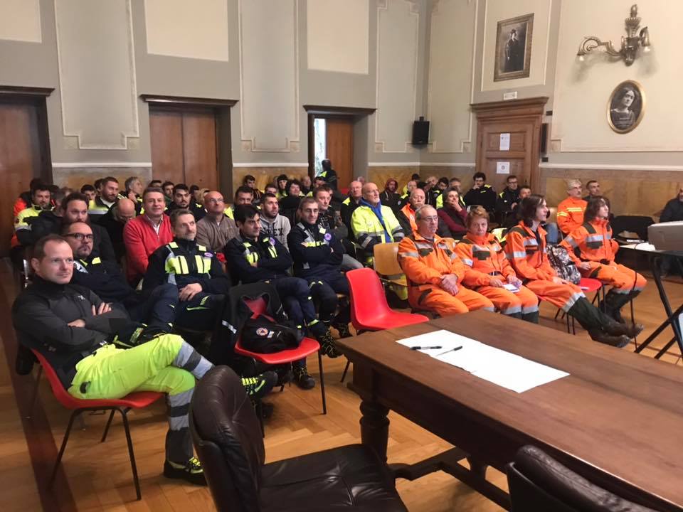 Formazione per i volontari antincendio