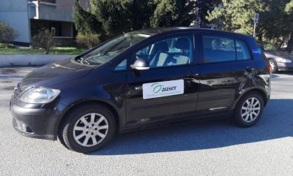 Un anonimo benefattore dona un'auto all'Auser di Sondrio