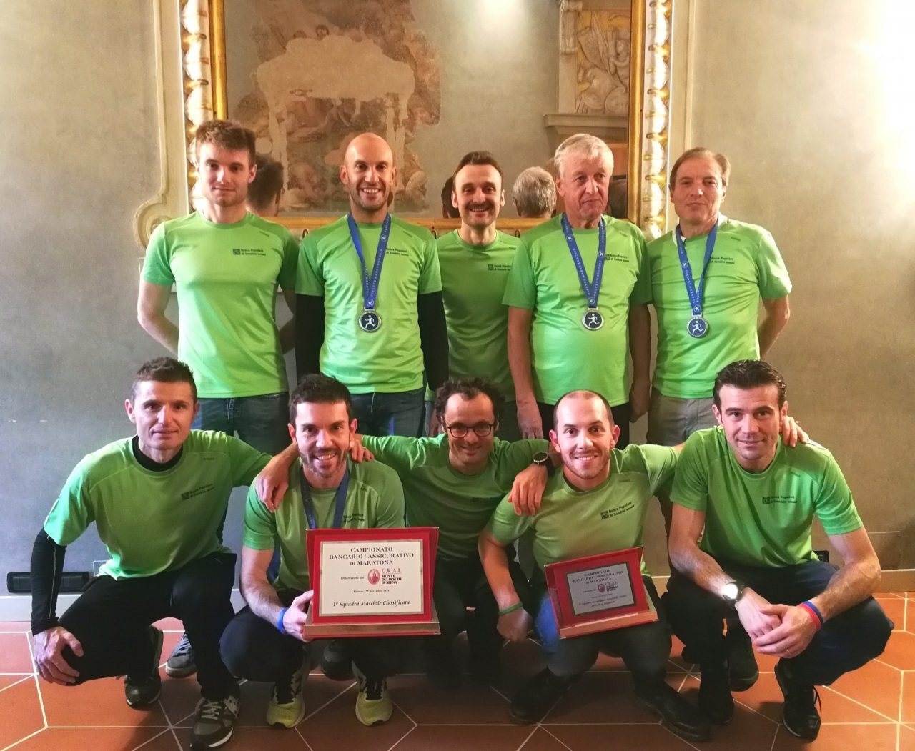 Bps vince il titolo di campione d’Italia bancari-assicurativi di maratona