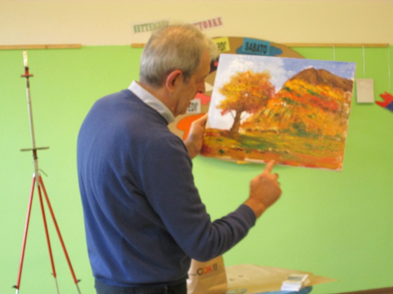 Rinaldi docente al Giardino d’Infanzia