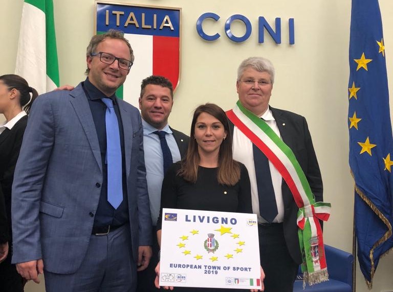 Livigno proclamata European Sport Town 2019