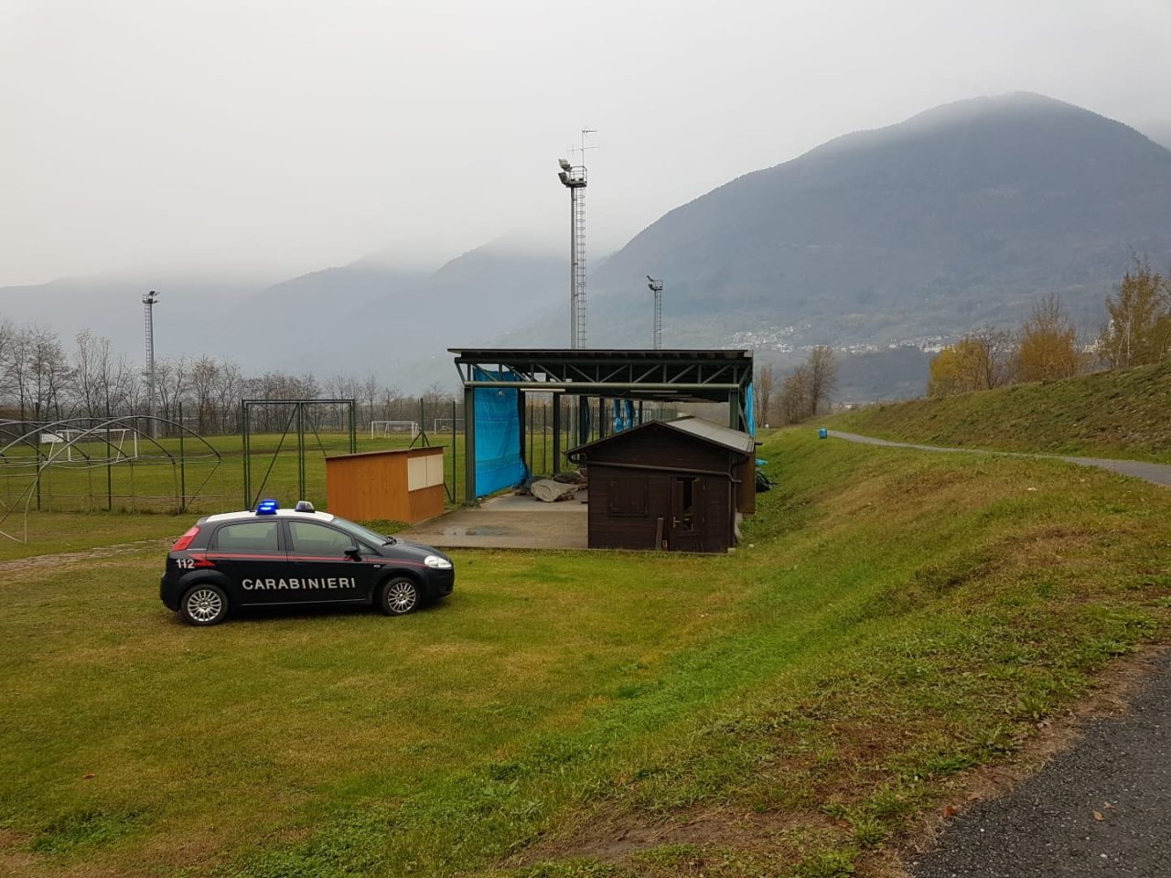 Rubati attrezzi al centro sportivo di Colorina