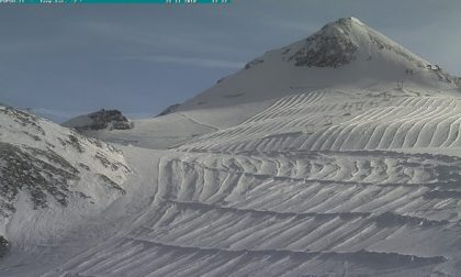 Il ghiacciaio dello Stelvio ha chiuso con una settimana di anticipo