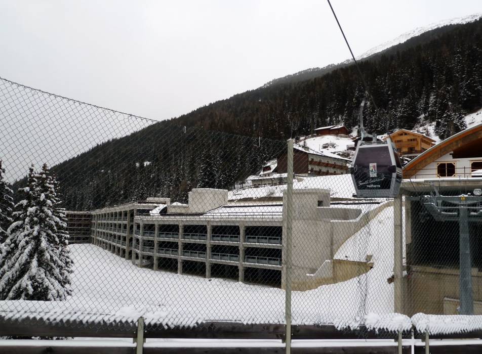 Valfurva, inaugurato il parcheggio infinito