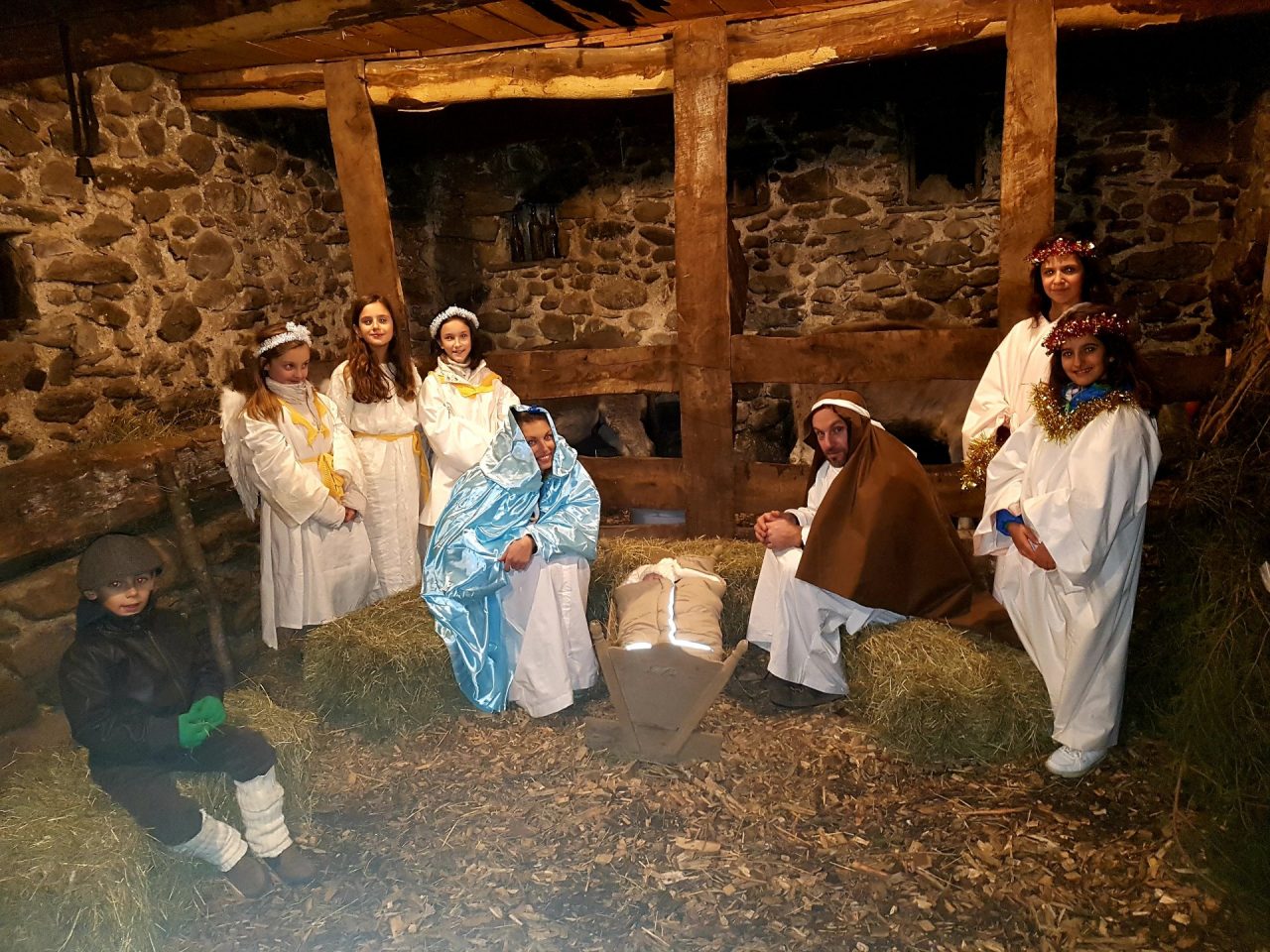 Un successo il presepe vivente a Faedo