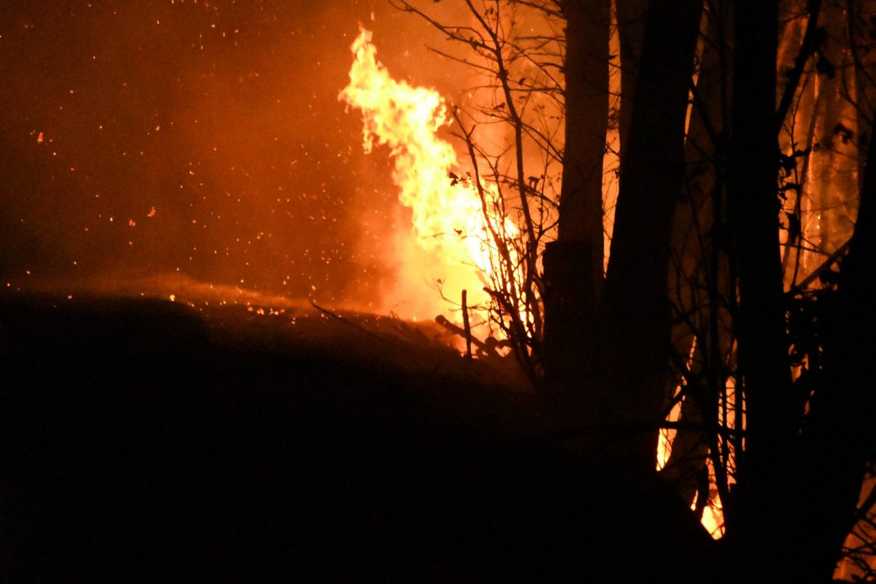 L’inferno sopra Sorico per far da mangiare