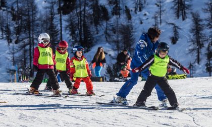 Corso di sci con la Polisportiva