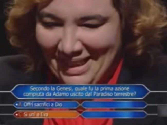 Vinse a “Chi vuol essere milionario” oggi è sul lastrico