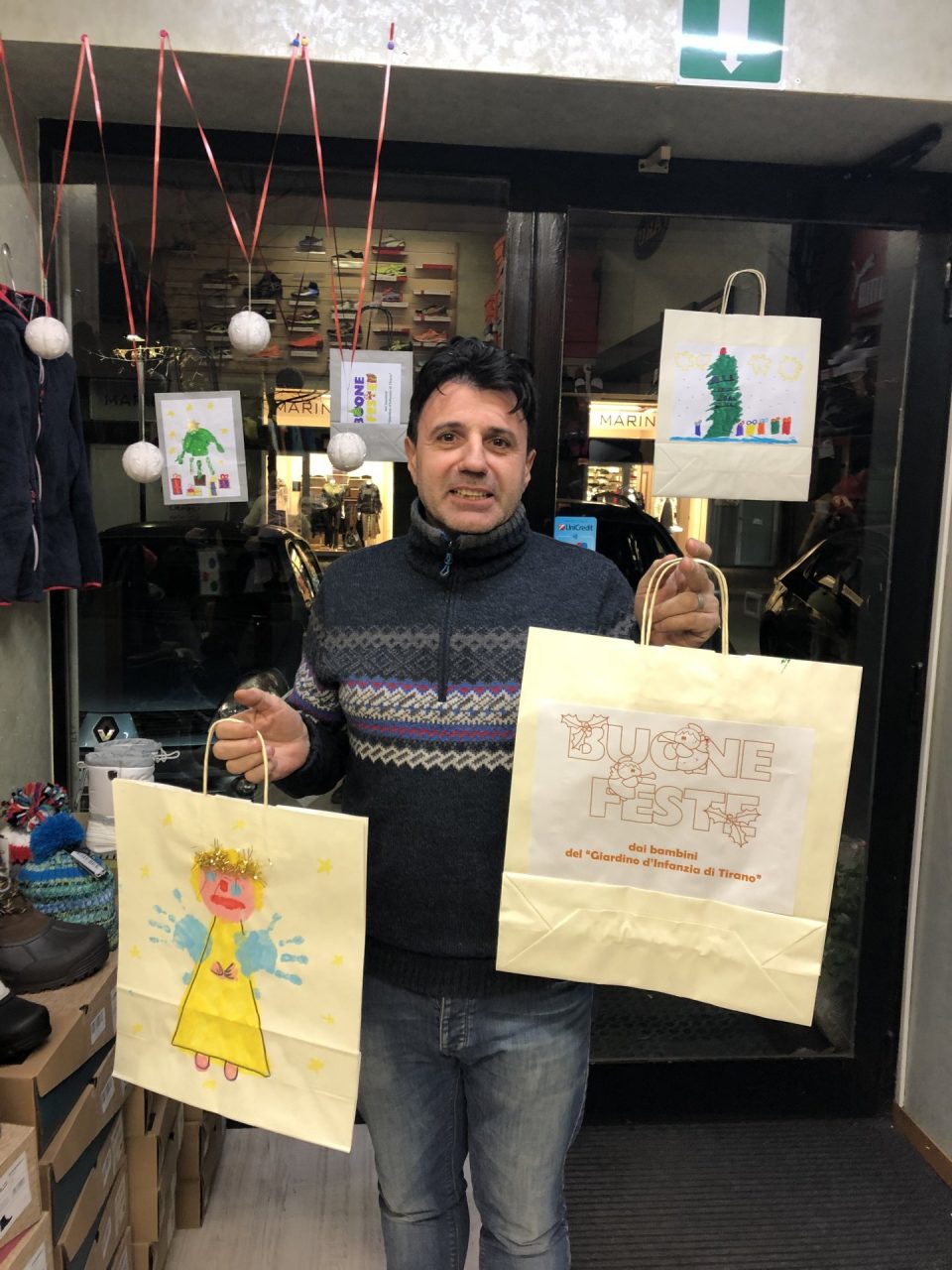 Iniziativa di Natale dei bimbi dell’asilo