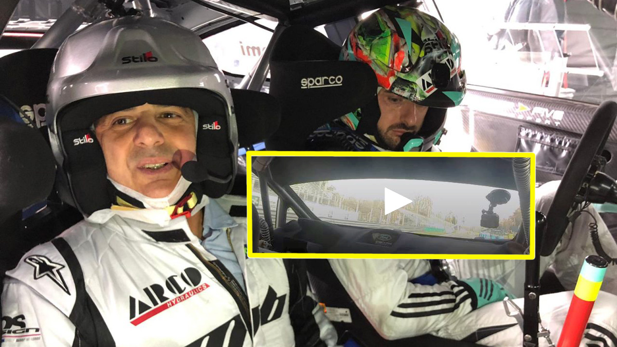 Sali con noi sul bolide del campione lecchese Marco Bonanomi VIDEO SPETTACOLARE | Monza Rally show 2018