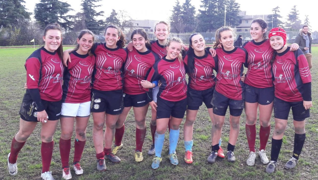 Le valtellinesi del rugby a valanga in Coppa Italia