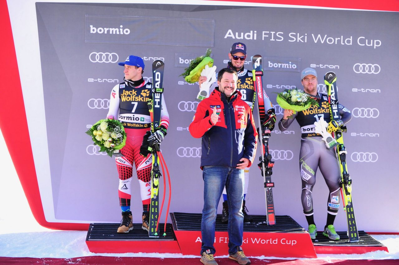 SuperG a Bormio, Salvini: “il miglior viatico per avere l’Olimpiade”