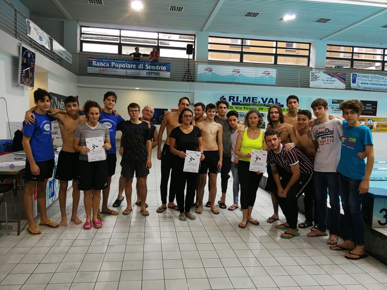 Campionati Studenteschi di nuoto a Sondrio FOTO e CLASSIFICHE