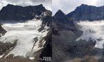 #10yearschallenge, la cruda realtà del cambiamento climatico in Valtellina FOTO