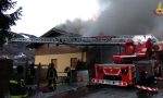 Mansarda distrutta dalle fiamme ad Aprica