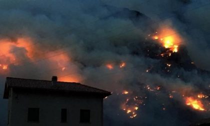 Incendi Alto Lago dopo il sopralluogo danni da 1,5 milioni di euro