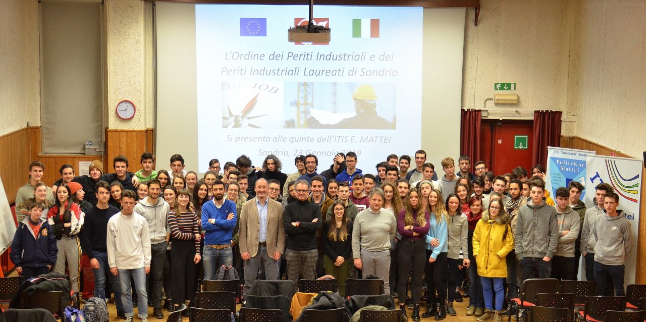 I periti industriali hanno incontrato gli studenti del Mattei