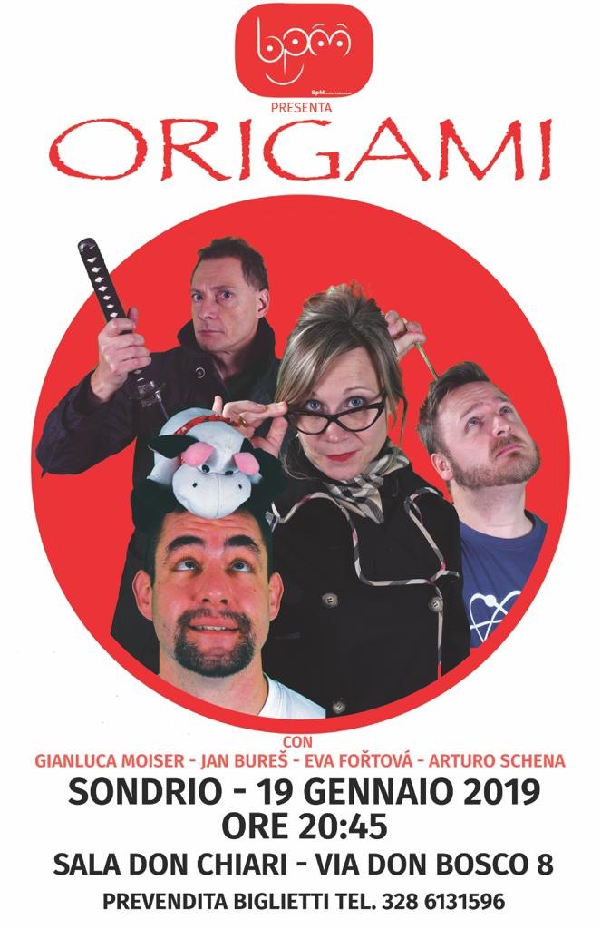 “Origami” sabato al don Chiari