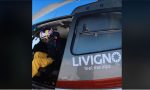 Andrea Dovizioso fa eliski a Livigno VIDEO