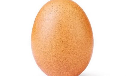 Record mondiale di like per un uovo su Instagram