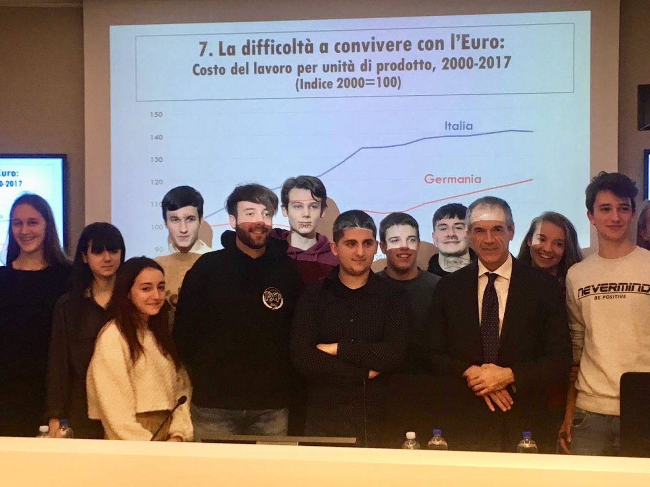 Lezione speciale per gli studenti valtellinesi