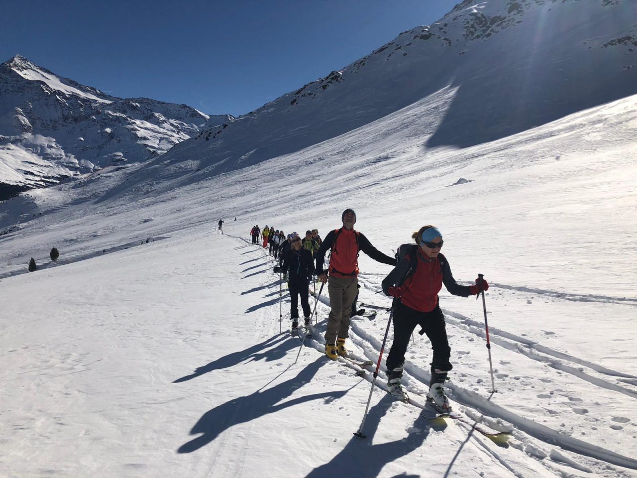 Il Cai Valfurva a cima Malerba