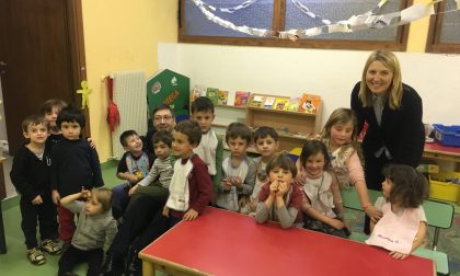 Il Dirigente Molinari in visita alla scuola di Val Masino