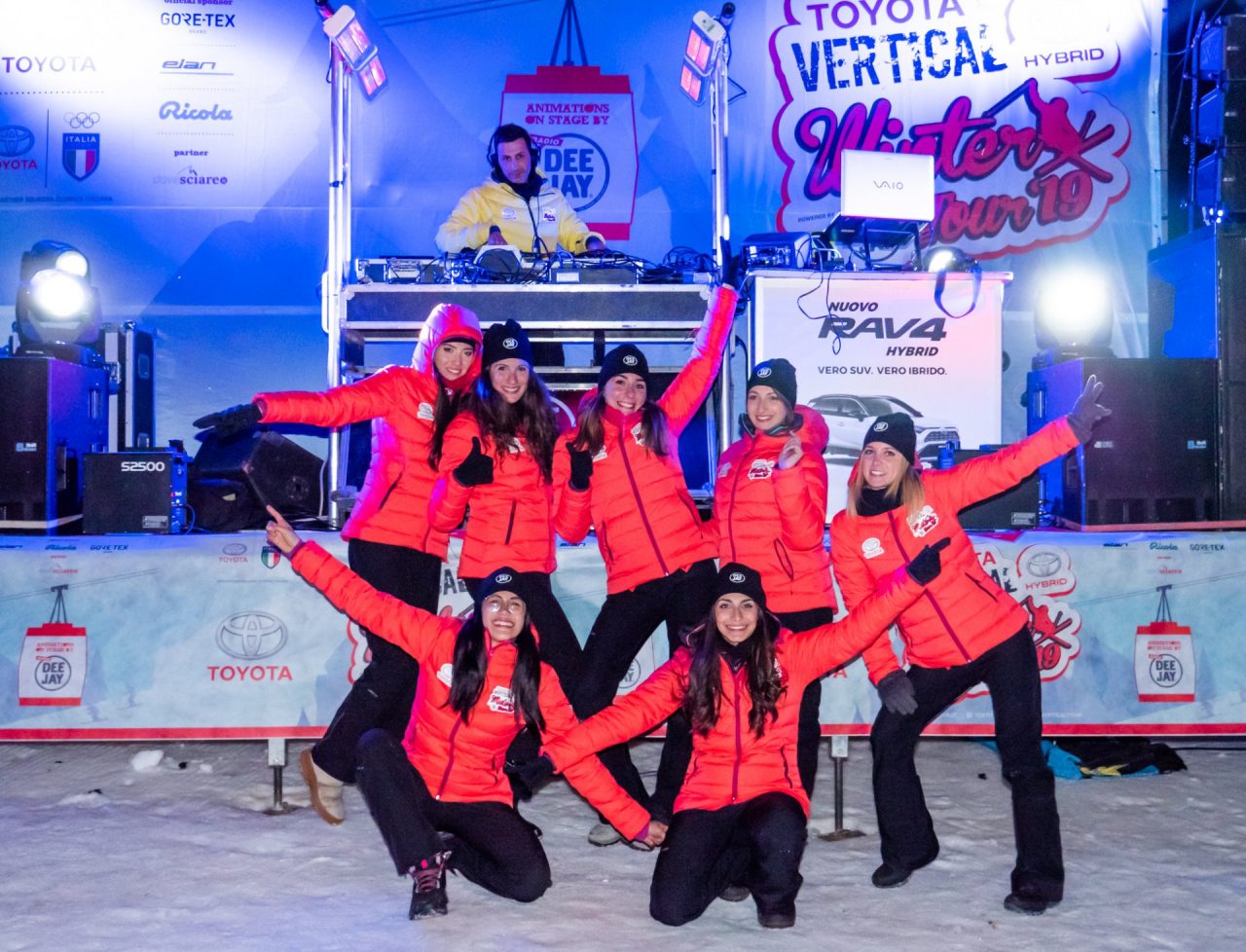 Toyota Hybrid VERTICAL WINTER TOUR 2019 a Bormio