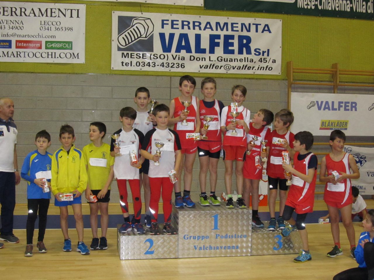 Piccoli atleti in gara a Chiavenna CLASSIFICHE