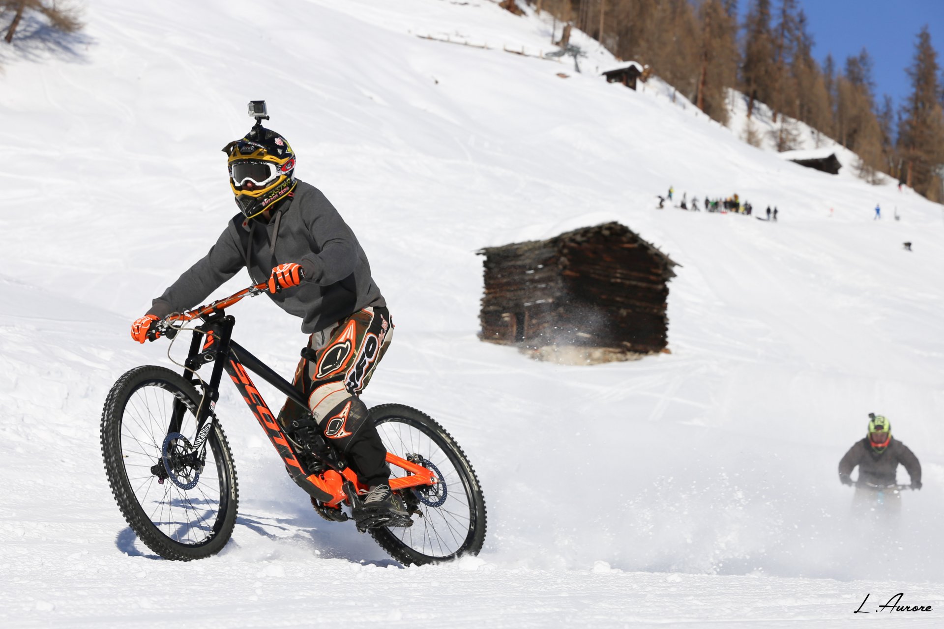 king of snow a livigno moutain bike sulla neve (1)