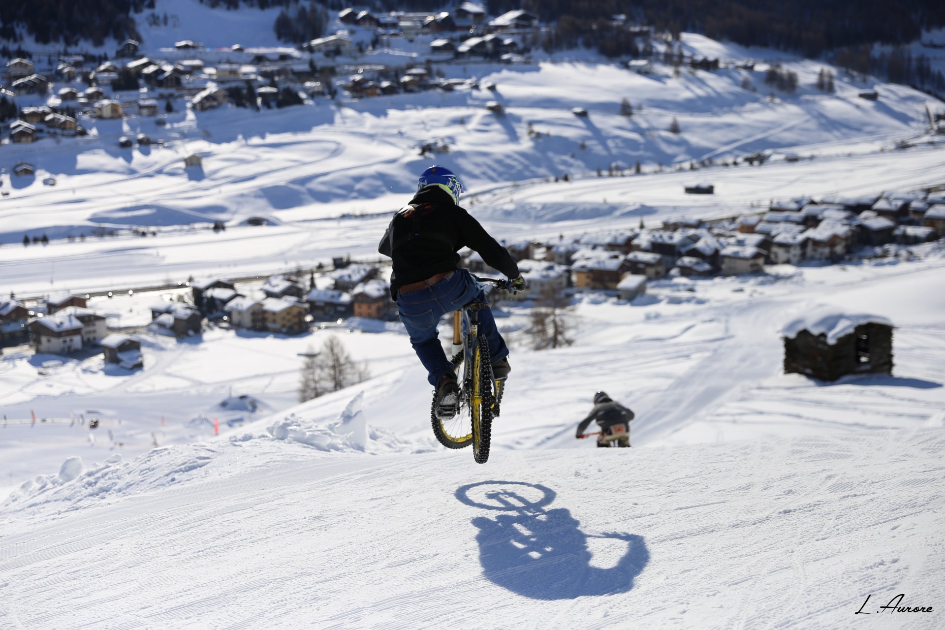 king of snow a livigno moutain bike sulla neve (5)