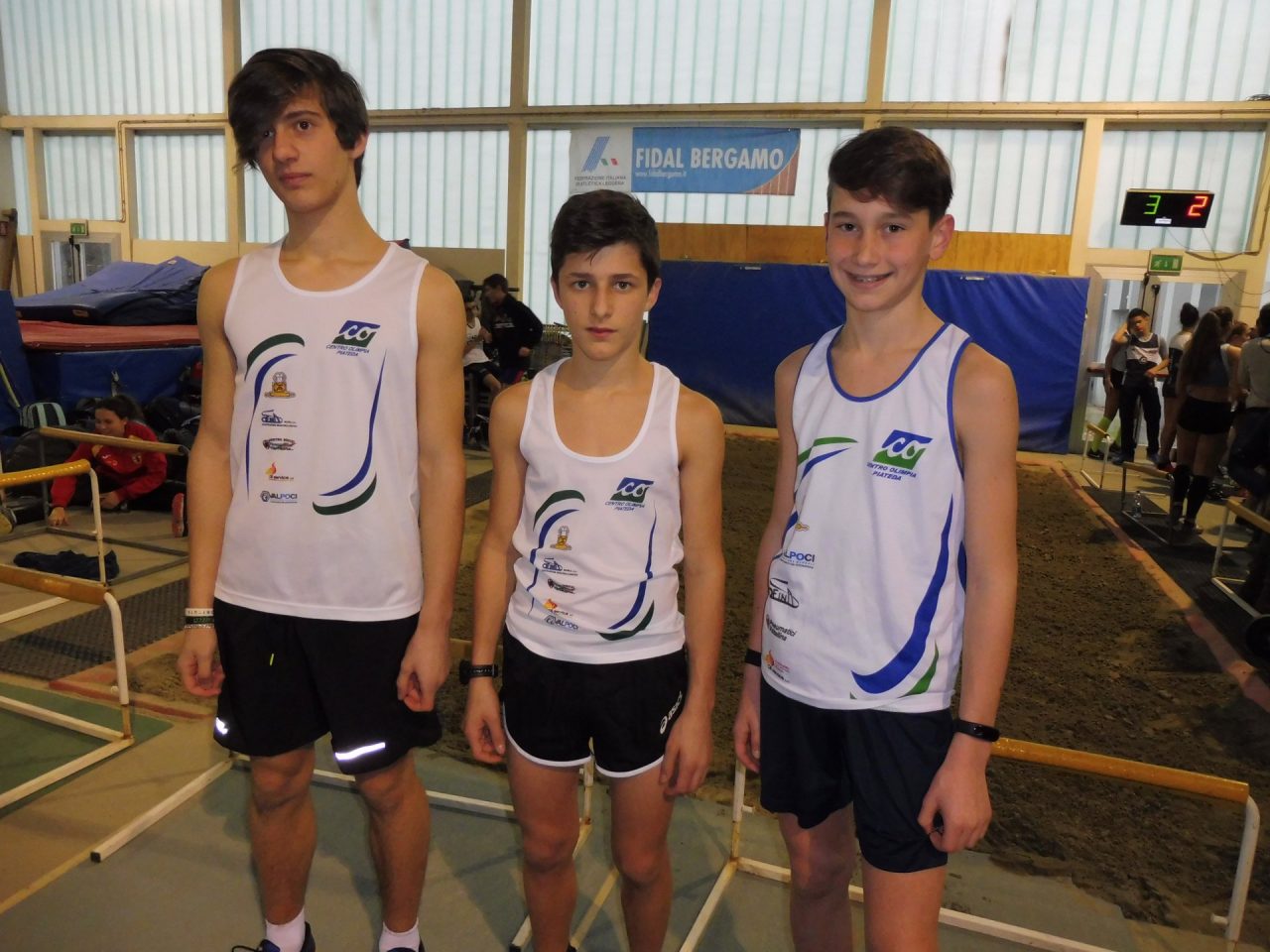 Promettono bene i cadetti dell’Olimpia Piateda a Bergamo