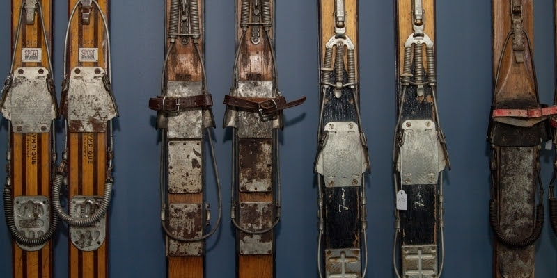Mostra Ski (R)Evolution sulla storia degli sci in Aquagranda