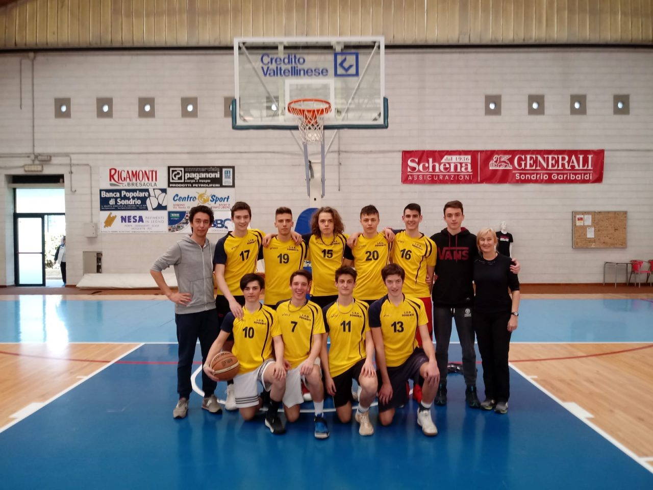 Campionati Studenteschi di Basket, vince il Liceo Donegani FOTO