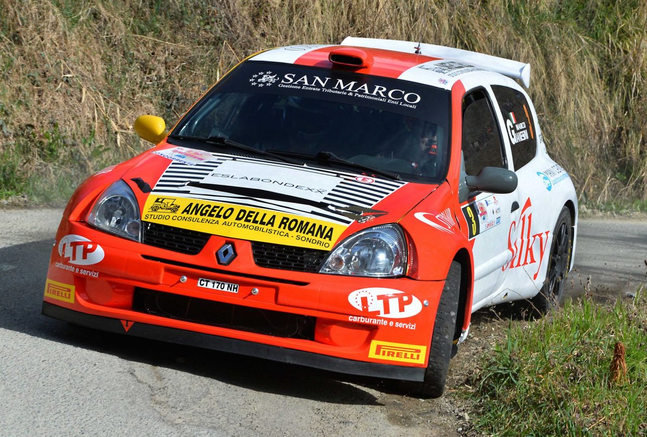 Gianesini quinto assoluto al rally Vigneti Monferrini