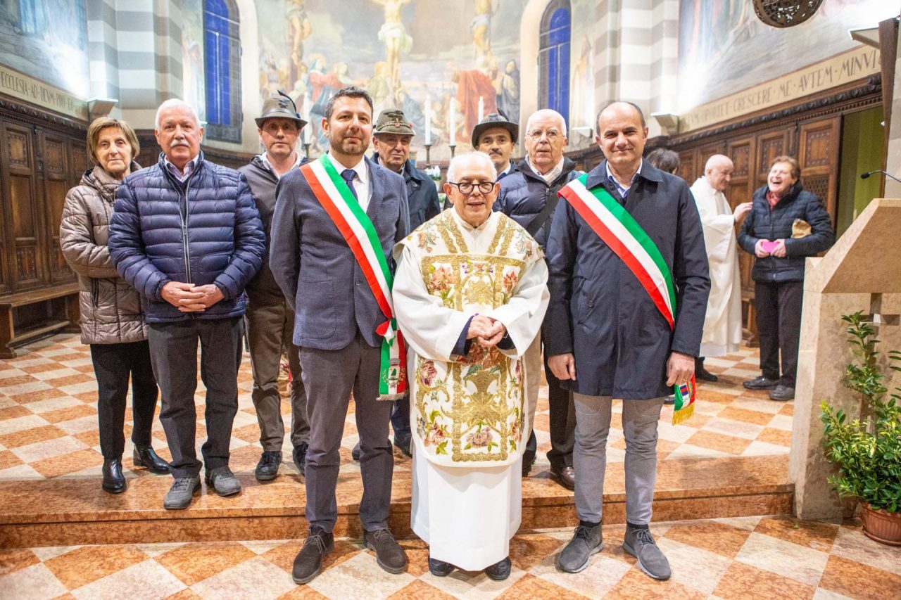 Grande festa a Colorina per i 50 anni di sacerdozio di Don Giancarlo Mapelli