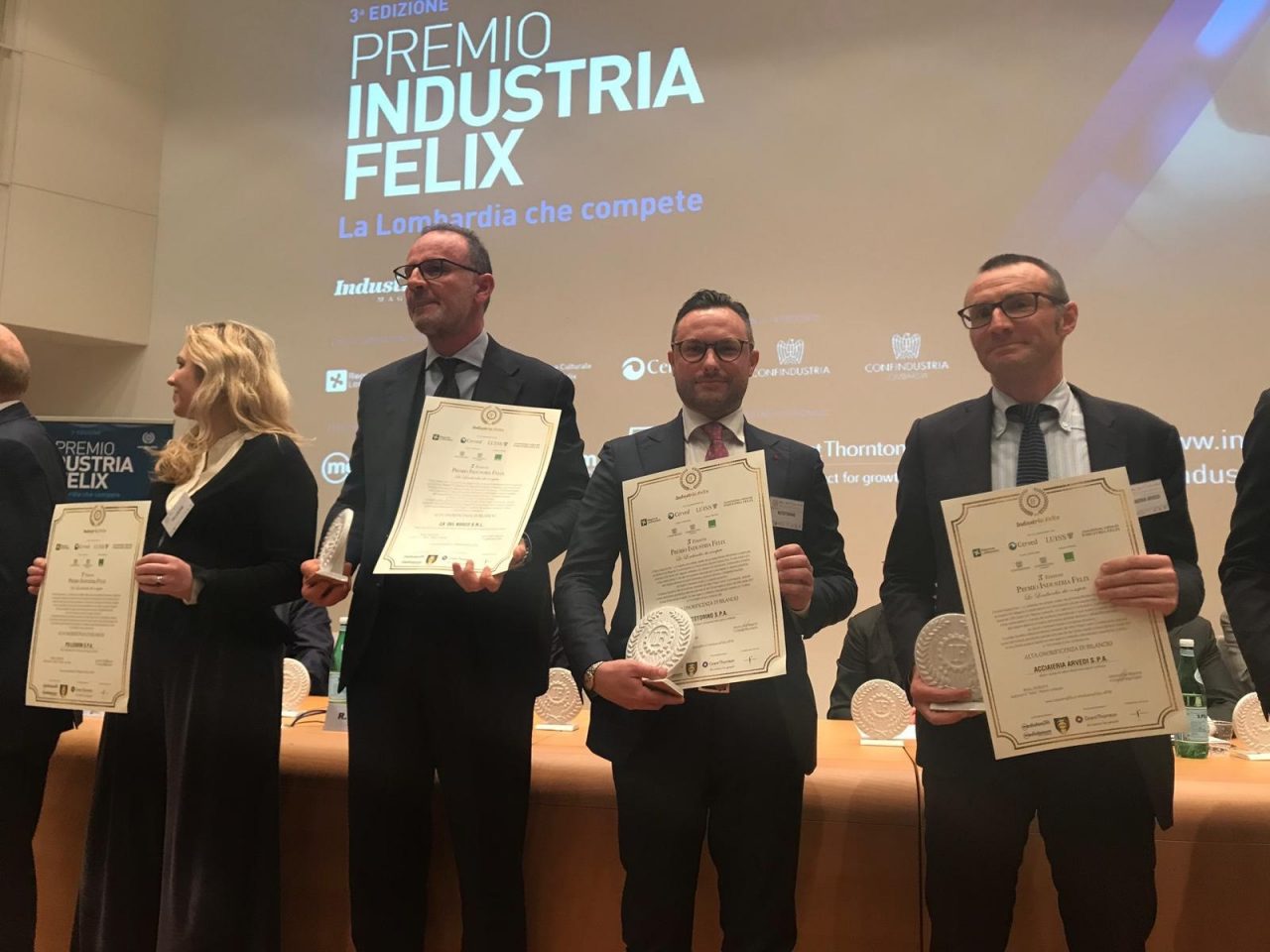 Industria Felix: ecco le 5 imprese valtellinesi premiate