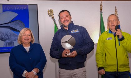 Al vicepremier Matteo Salvini il Premio Walter Fontana 2019