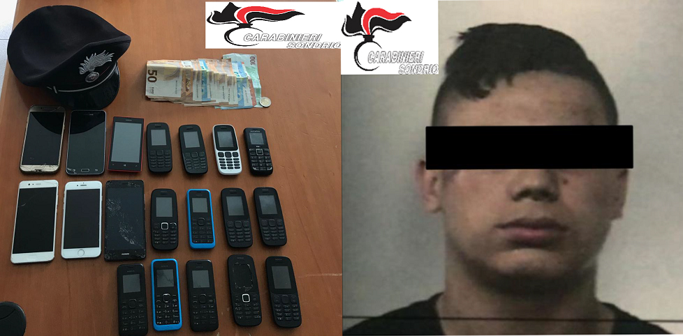 Spaccio in Bassa Valtellina, arrestato latitante