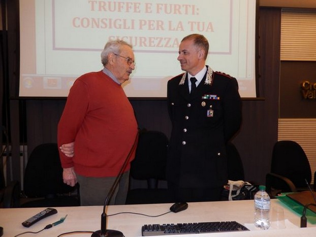 Lezione di sicurezza del comandante Mechilli