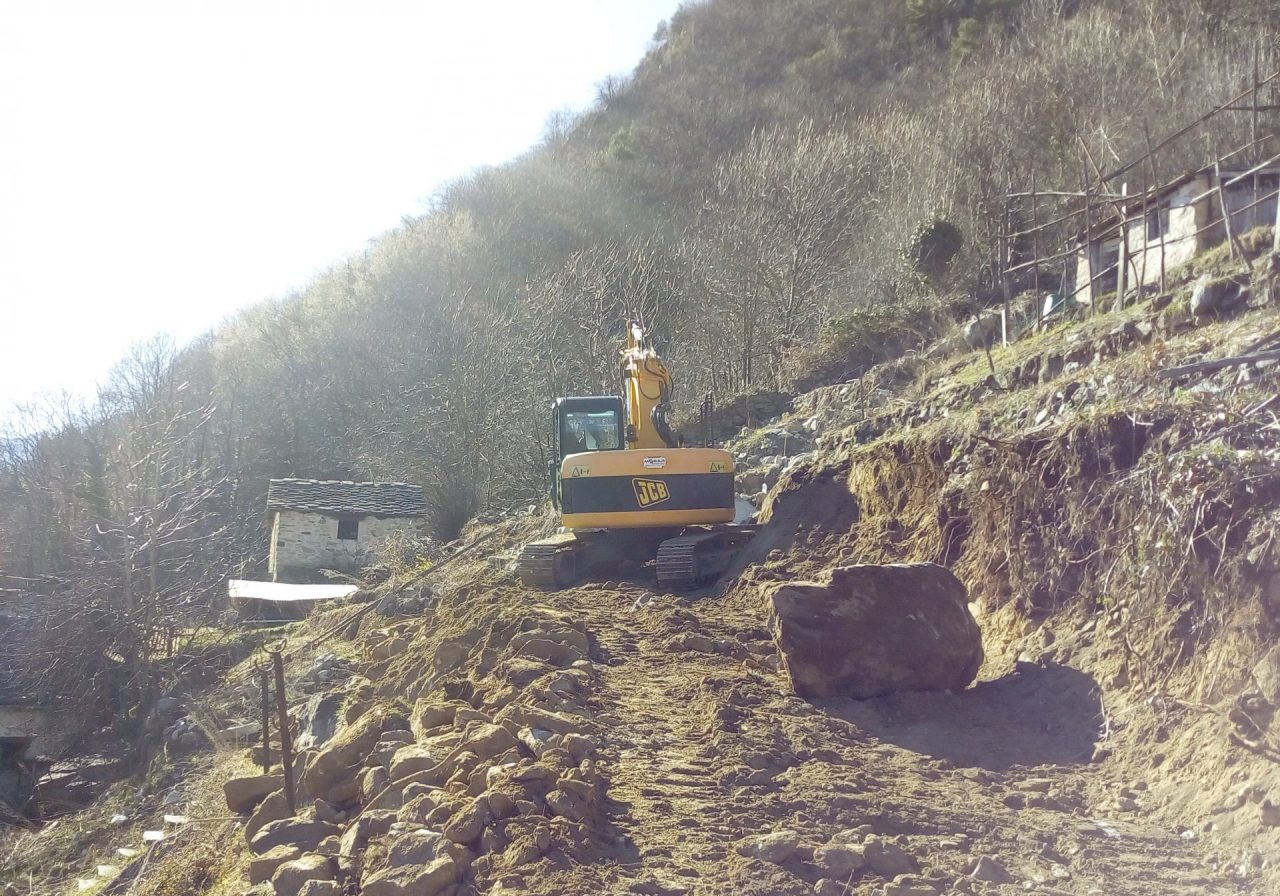 Frana a Chiavenna, partono i lavori nella frazione Loreto