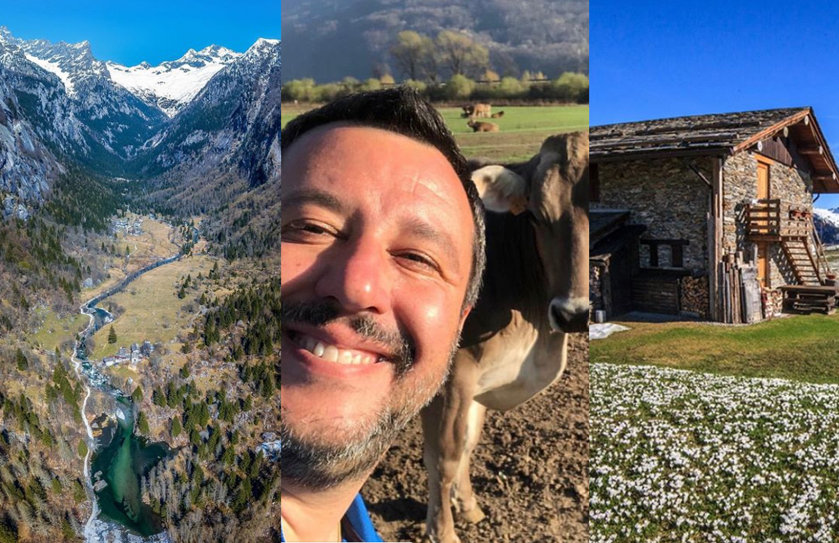 Valtellina sui social, la Val di Mello batte Salvini
