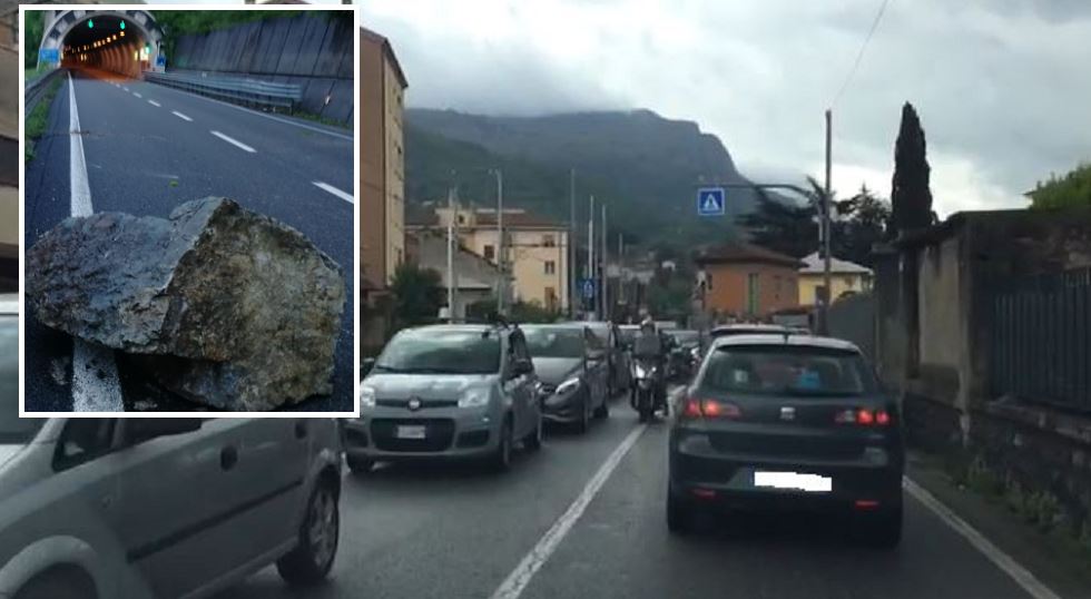 Ancora rischio frane, la Statale 36 rimane chiusa VIDEO